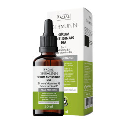 SERUM FACIAL DERMUNN ANTISSINAIS PELE OLEOSA DIA 30ML