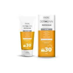 PROTETOR SOLAR FACIAL OIL FREE FPS 30 60G DERMUNN