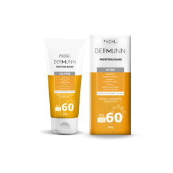 PROTETOR SOLAR FACIAL OIL FREE FPS 60 60G DERMUNN