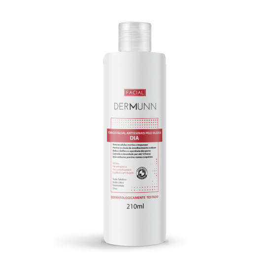 TONICO FACIAL DERMUNN ANTISSINAIS PELE OLEOSA DIA 210ML