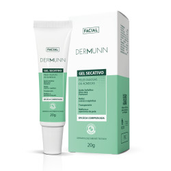 GEL SECATIVO PELES OLEOSAS OU ACNEICAS 20G DERMUNN