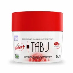 DESODORANTE CREME TABU ANTI TRANSPIRANTE 55G