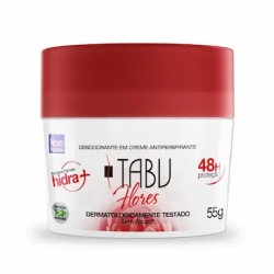 DESODORANTE CREME TABU FLORES 55G