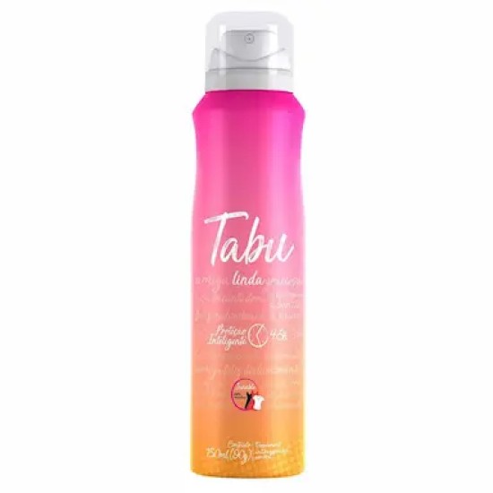 DESODORANTE AEROSOL SOL TABU LINDA 150ML