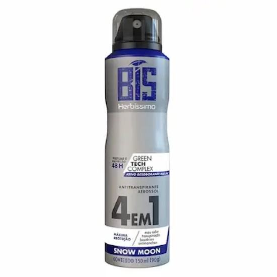 DESODORANTE AEROSOL SOL HERBISSIMO SNOW MOON 150G