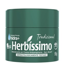 DESODORANTE CREME HERBISSIMO TRADICIONAL 55G