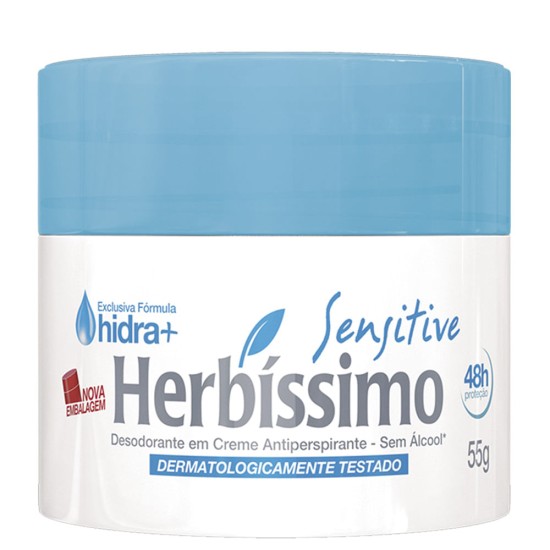 DESODORANTE CREME HERBISSIMO SENSITIVE 55G