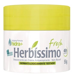DESODORANTE CREME HERBISSIMO FRESH 55G