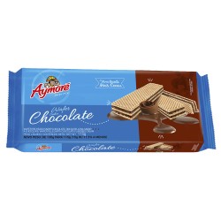 BISCOITO AYMORE WAFER CHOCOLATE 105G