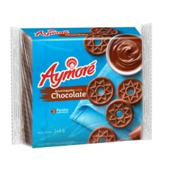 BISCOITO AYMORE AMANTEIGADO CHOCOLATE 248G