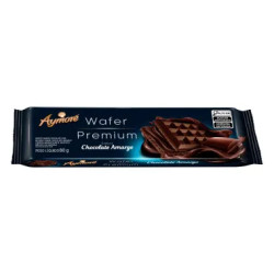 BISCOITO AYMORE WAFER PREMIUM CHOCOLATE AMARGO 80G