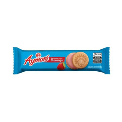 BISCOITO AYMORE RECHEADO MORANGO 86G