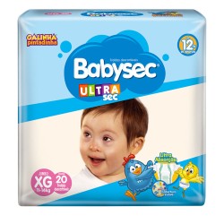 FRALDA G P BABYSEC ULTRA TAM XG C/20 UNID