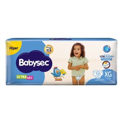 FRALDA G P BABYSEC HIPER XG C/60 UNID