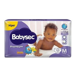 FRALDA BABYSEC GAL PINT PREMIUM M 68 UNDS