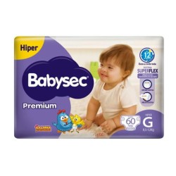 FRALDA BABYSEC GAL PINT PREMIUM G 60 UNDS