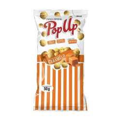 PIPOCA POP UP CARAMELO 50G