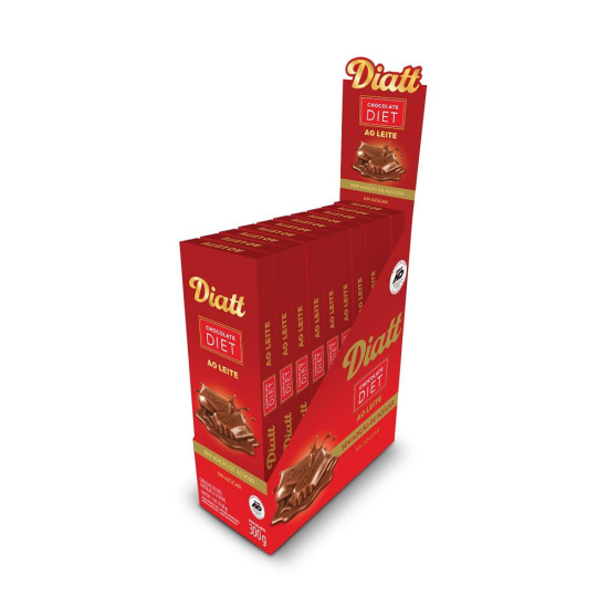 CHOCOLATE DIET DIATT AO LEITE 25G
