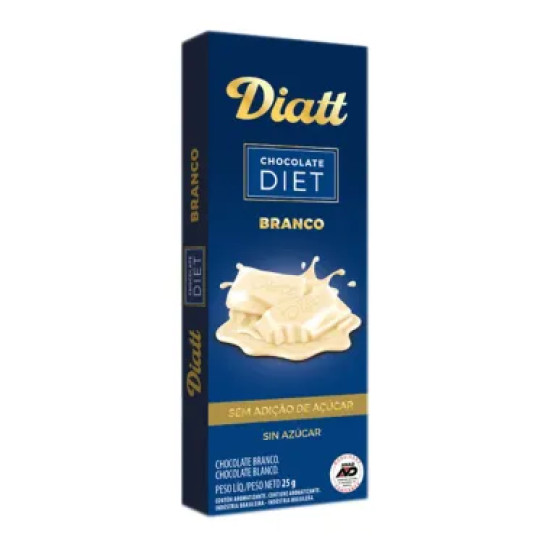 CHOCOLATE DIET DIATT BRANCO 25G