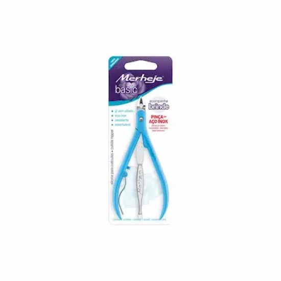 ALICATE MERHEJE BASIC CUTICULA AZUL