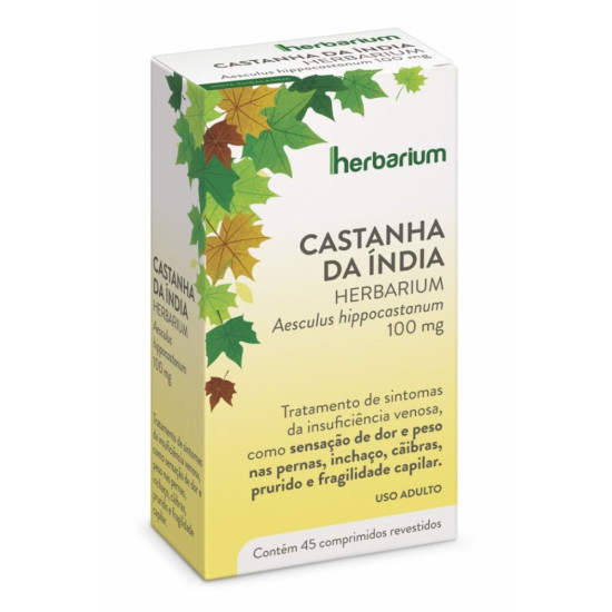 CASTANHA DA INDIA COM 45 CAPSULAS