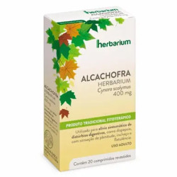 ALCACHOFRA HERBARIUM 400MG 20 CAPSULAS