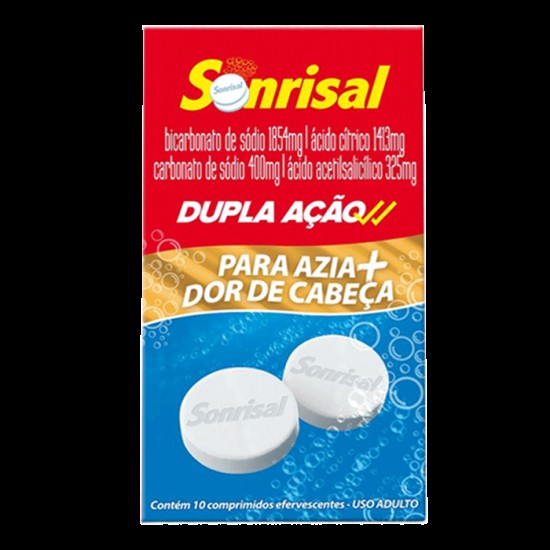 SONRISAL EFV C/10 COMPRIMIDOS