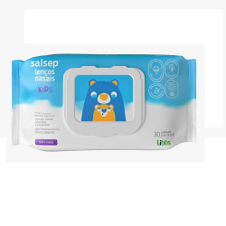 SALSEP KIDS LENCOS NASAIS COM 30UN