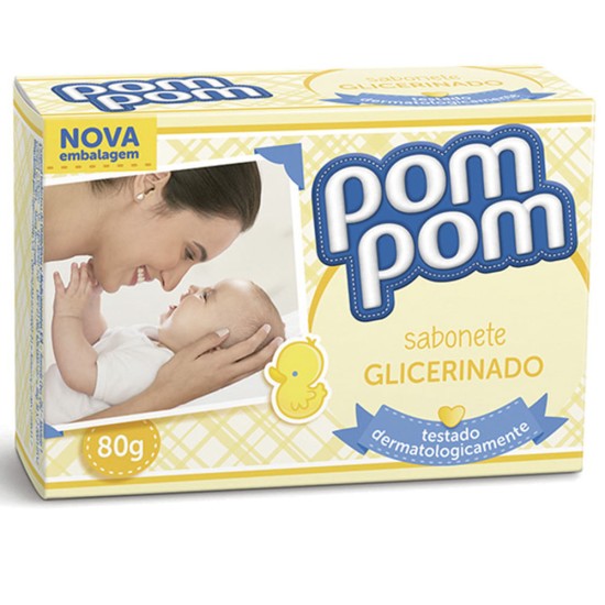 SABONETE POM POM GLICERINADO 70G