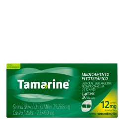 TAMARINE 12MG C/20 CAPSULAS