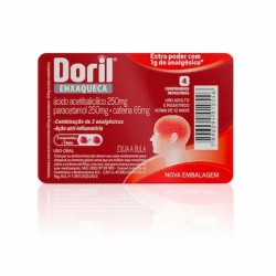 DORIL ENXAQUE ENV C/4 COMPRIMIDOS