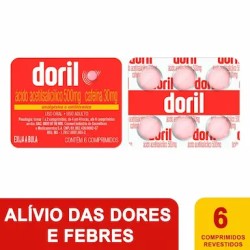 DORIL 500MG ENV C/6 COMPRIMIDOS