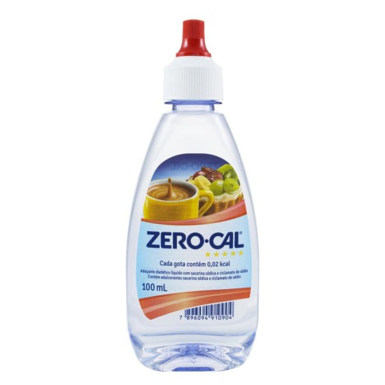 ADOÇANTE ZERO CAL C/100 ML
