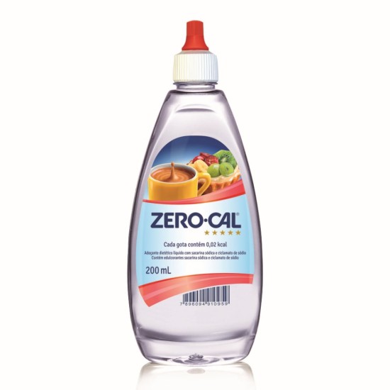 ADOÇANTE ZERO CAL C/200 ML