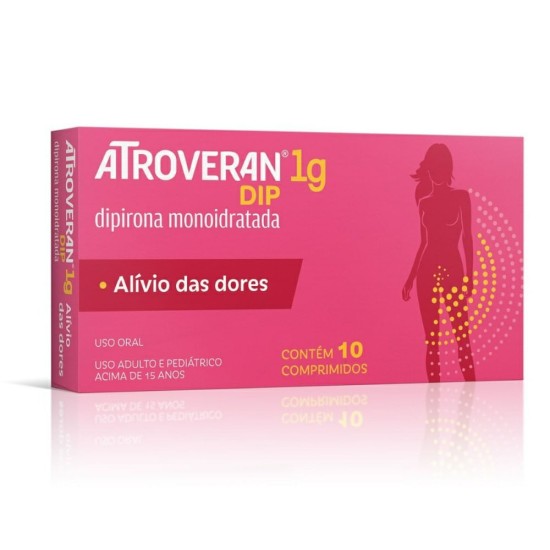 ATROVERAN DIP 1G C/10 COMPRIMIDOS