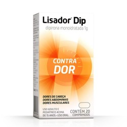 LISADOR DIP 1G C/20 COMPRIMIDOS