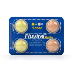 FLUVIRAL NOITE COM 4 CAPSULAS