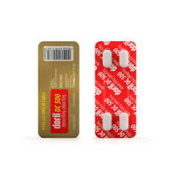 DORIL DC 500MG ENV COM 4 CAPSULAS