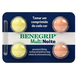 BENEGRIP MULTI NOITE COM 4 CAPSULAS