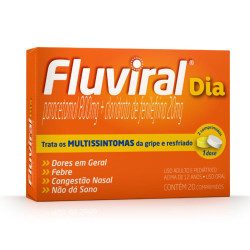 FLUVIRAL DIA COM 20 CAPSULAS