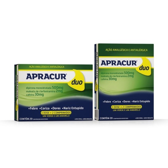 APRACUR DUO C/20 COMPRIMIDOS