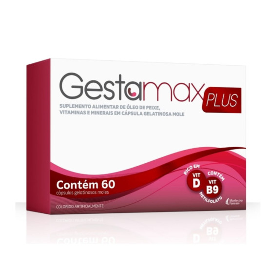 GESTAMAX PLUS COM 60 CAPSULAS