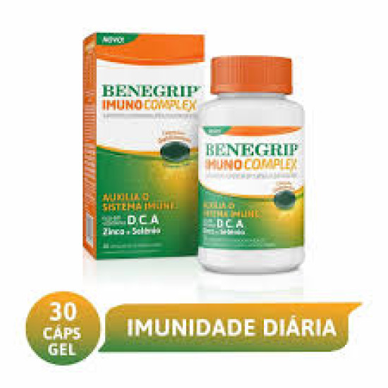 BENEGRIP IMUNO COMPLEX COM 30 CAPSULAS