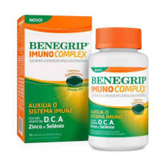 BENEGRIP IMUNO COMPLEX COM 60 CAPSULAS