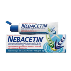 NEBACETIN POMADA COM 15 GR