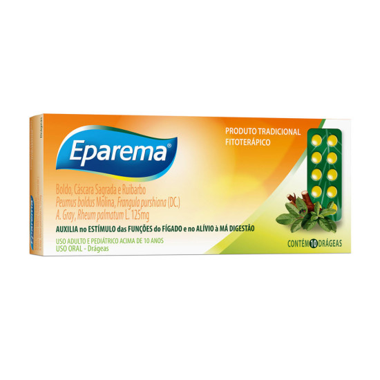 EPAREMA 125MG COM 10 COMPRIMIDOS