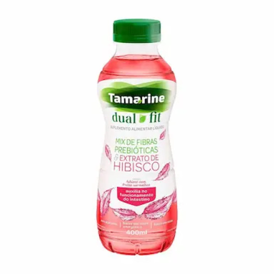 TAMARINE DUAL FIT HIBISCO+FRUT VERM COM 400 ML