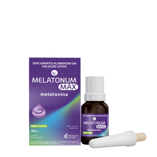 MELATONUM MAX SABOR MENTA GOTAS 30ML