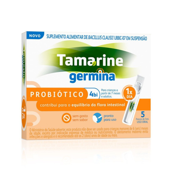 TAMARINE GERMINA PROBIOTICO 4BI COM 5 FLAC
