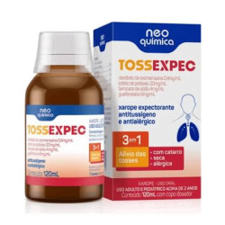 TOSSEXPEC XAROPE 2+100+20+30/ 5ML FR COM 120ML